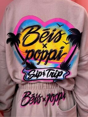 Beis x Poppi Sweatsuit Set